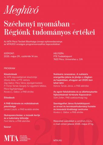 Széchenyi nyomában – Régiónk tudományos értékei